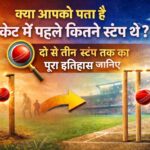 क्रिकेट में पहले कितने स्टंप थे? दो से तीन स्टंप तक का इतिहास, how many stumps were there in cricket originally, cricket stumps history in hindi