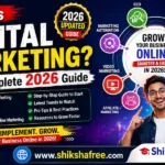 Alt Text: What Is Digital Marketing? Complete 2026 guide covering SEO, content marketing, social media, email, PPC, affiliate marketing, automation, and digital marketing strategies.