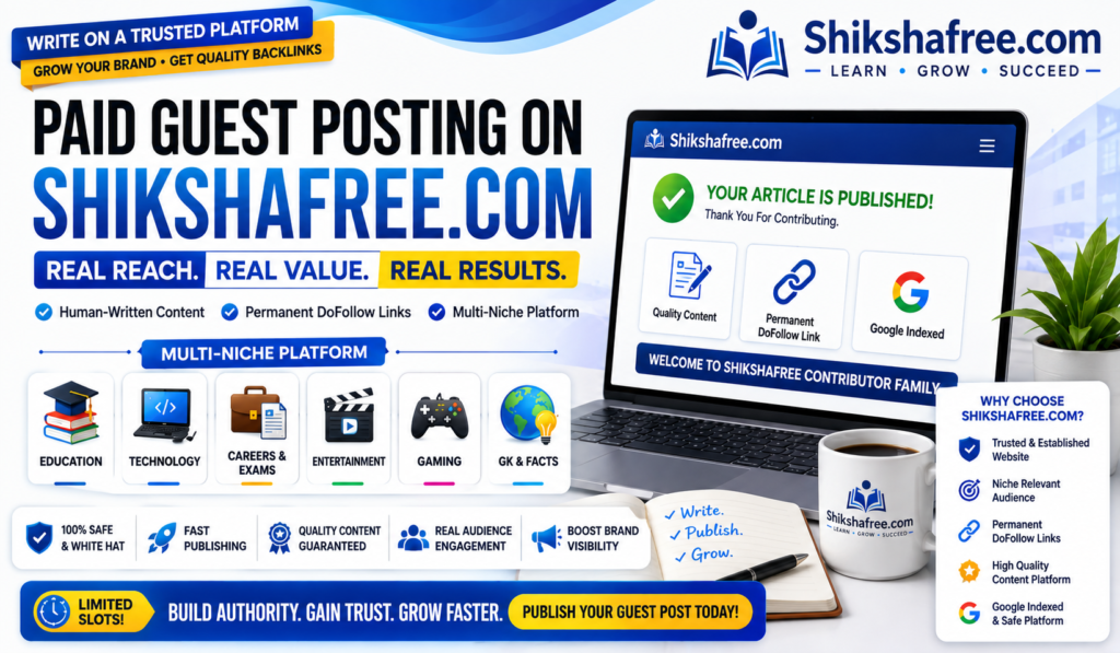 Guest Posting On Shikshafree